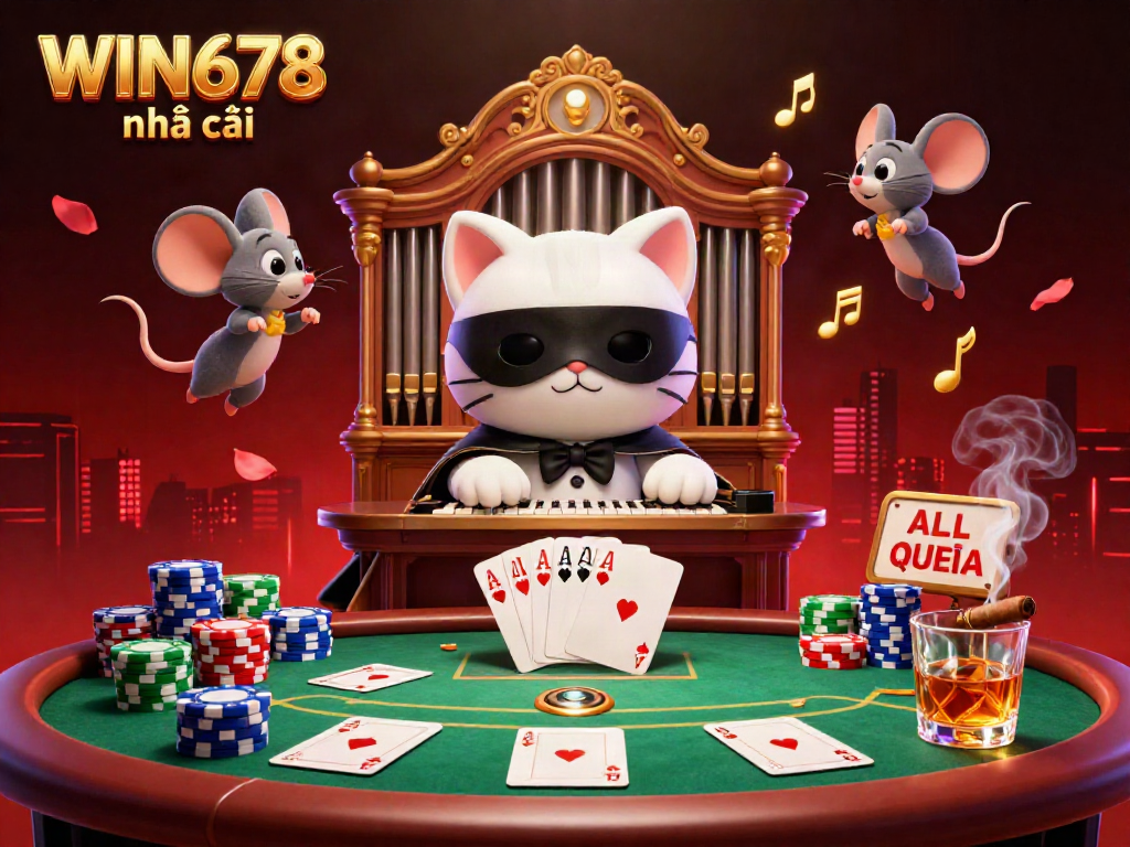 Engage in thrilling gaming experiences at WIN678 nhà cái with colorful casino elements.