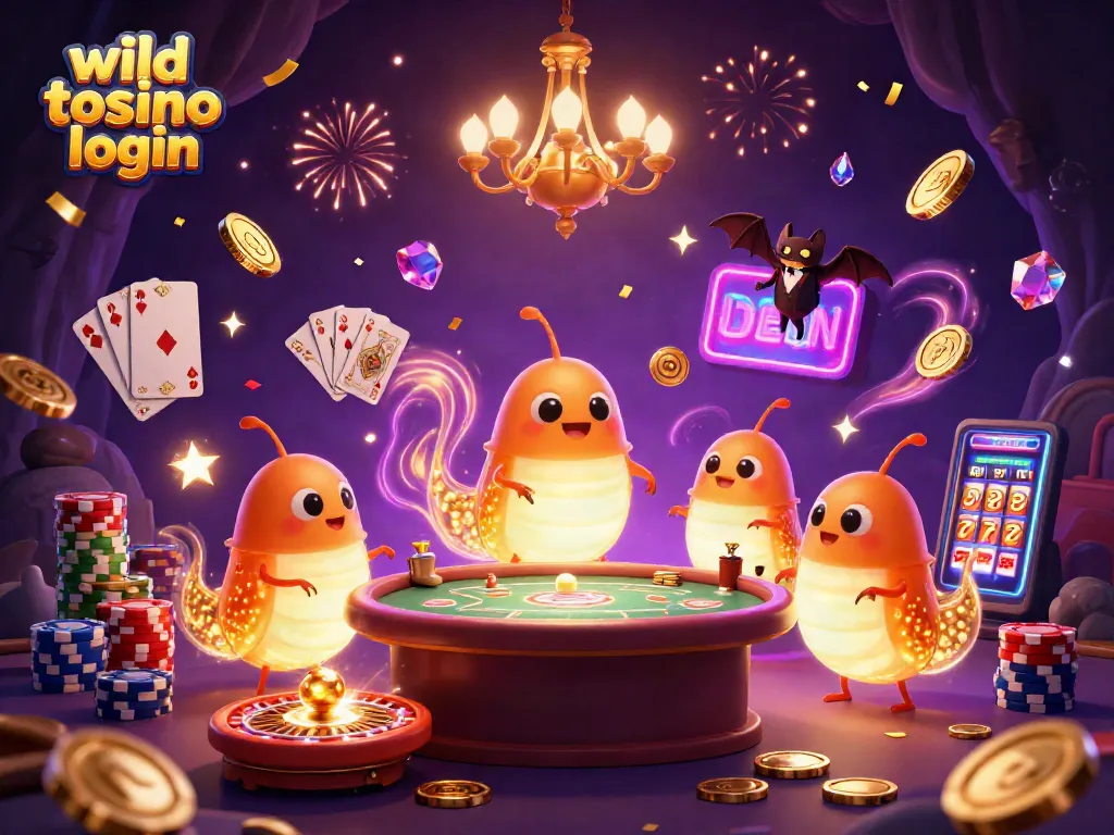 Experience the excitement of wild tokyo casino login with vibrant games and glowing characters.